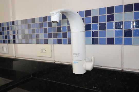 Cozinha de apartamento à venda com 2 quartos, 63m² em Vila Pires, Santo André