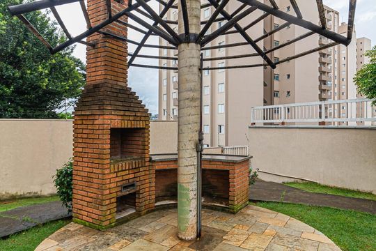 Área comum - Churrasqueira de apartamento à venda com 2 quartos, 50m² em Parque Erasmo Assunção, Santo André