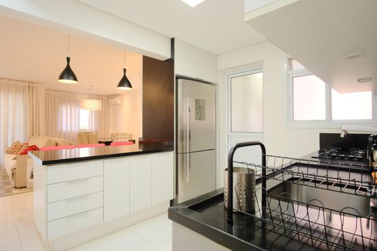 Cozinha de apartamento à venda com 2 quartos, 95m² em Tatuapé, São Paulo