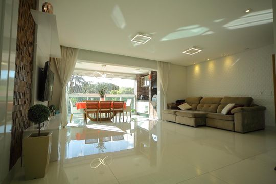 Sala de apartamento à venda com 3 quartos, 133m² em Vila Dayse, São Bernardo do Campo