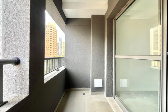 Varanda de kitnet/studio à venda com 1 quarto, 24m² em Vila Mascote, São Paulo
