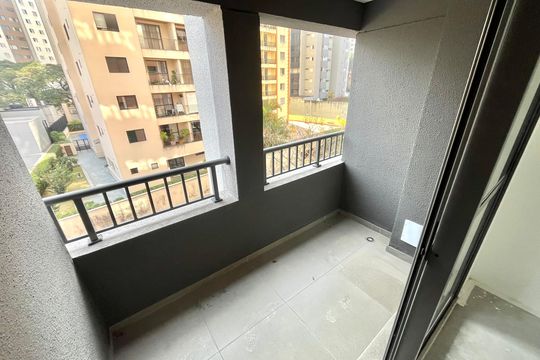 Varanda de kitnet/studio à venda com 1 quarto, 24m² em Vila Mascote, São Paulo