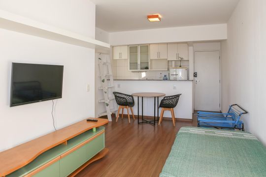 Sala de apartamento para alugar com 1 quarto, 42m² em Alto da Lapa, São Paulo