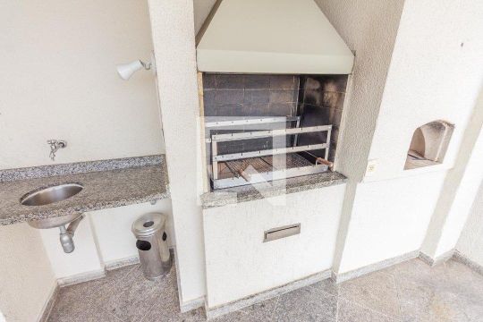 Área comum - Churrasqueira de apartamento para alugar com 1 quarto, 42m² em Alto da Lapa, São Paulo