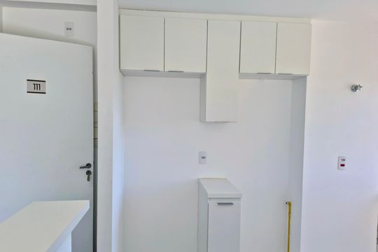 Cozinha de apartamento para alugar com 2 quartos, 55m² em Jardim do Lago II, Campinas