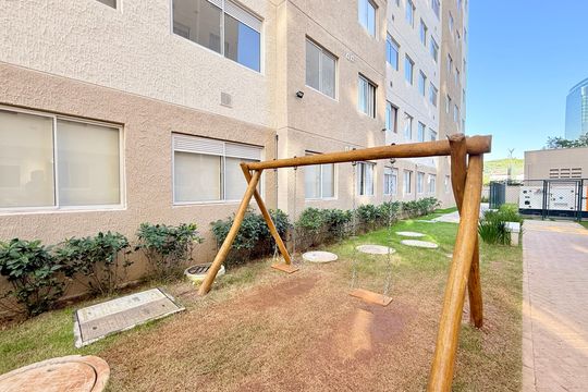 Playground de apartamento para alugar com 2 quartos, 30m² em Jardim Caravelas, São Paulo