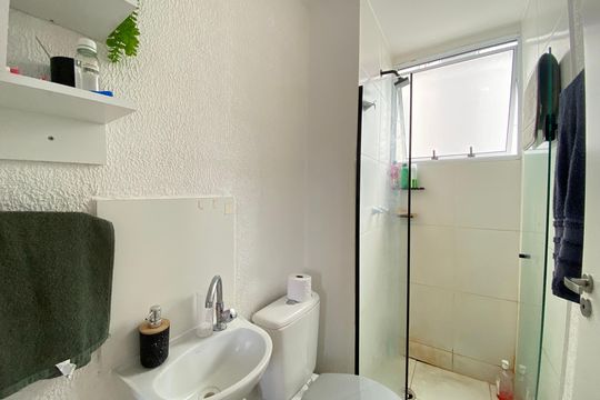 Banheiro de apartamento para alugar com 2 quartos, 40m² em Engenho Novo, Rio de Janeiro