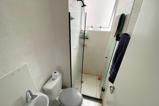 Banheiro de apartamento para alugar com 2 quartos, 40m² em Engenho Novo, Rio de Janeiro