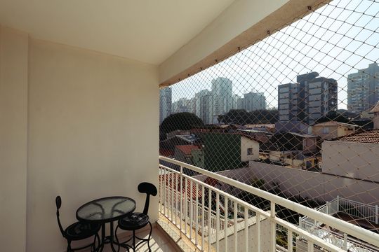 Varanda da Sala de apartamento para alugar com 2 quartos, 57m² em Ipiranga, São Paulo