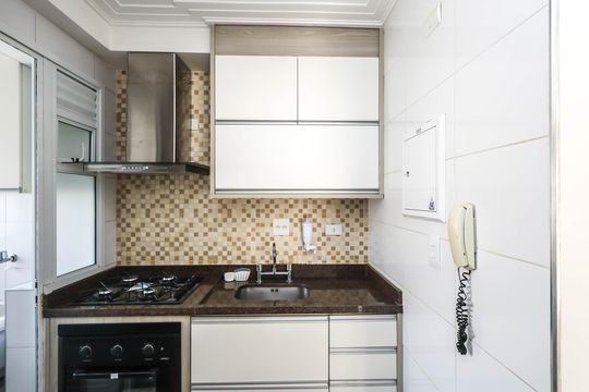 Cozinha de apartamento para alugar com 2 quartos, 57m² em Ipiranga, São Paulo