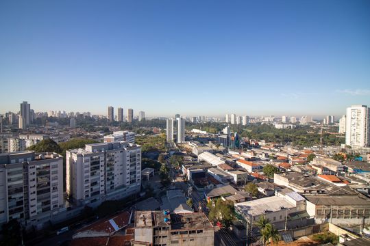 Varanda - Vista de apartamento para alugar com 2 quartos, 46m² em Santo Amaro, São Paulo