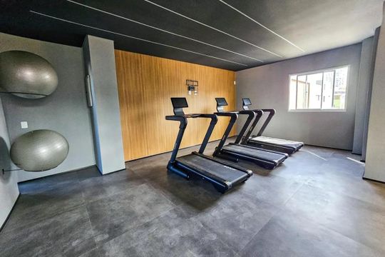 Área comum - Academia de apartamento para alugar com 2 quartos, 46m² em Santo Amaro, São Paulo