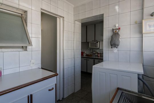 Área de Serviço de apartamento para alugar com 3 quartos, 134m² em Indianópolis, São Paulo