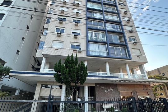 Fachada do Prédio de apartamento para alugar com 2 quartos, 110m² em Itararé, São Vicente