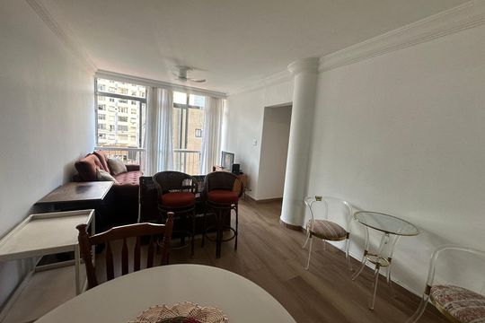 Sala de apartamento para alugar com 2 quartos, 110m² em Itararé, São Vicente
