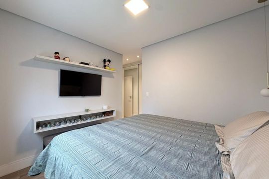 Quarto de apartamento à venda com 3 quartos, 112m² em Santo Antônio, São Caetano do Sul