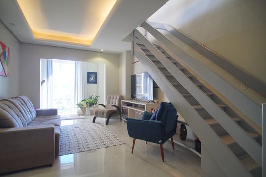 Sala de apartamento à venda com 3 quartos, 202m² em Vila Rosa, Novo Hamburgo