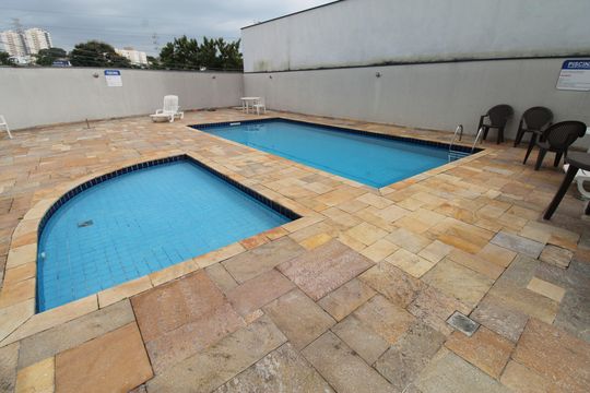 Área comum - Piscina de apartamento para alugar com 2 quartos, 56m² em Jardim Satélite, São José dos Campos