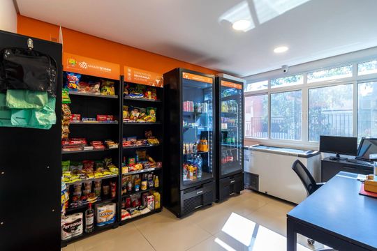 Área comum - Mercado de apartamento à venda com 1 quarto, 31m² em Santana, São Paulo
