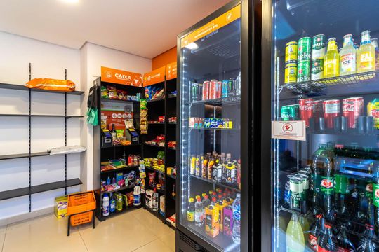 Área comum - Mercado de apartamento à venda com 1 quarto, 31m² em Santana, São Paulo