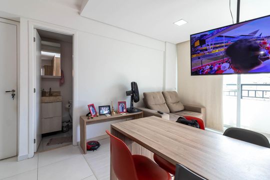 Sala de Jantar de apartamento à venda com 1 quarto, 31m² em Santana, São Paulo