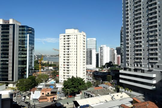 Vista de kitnet/studio à venda com 1 quarto, 45m² em Pinheiros, São Paulo