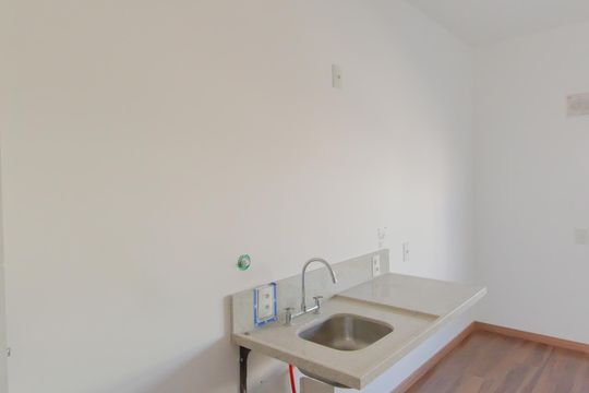 Cozinha de kitnet/studio à venda com 1 quarto, 20m² em Alto do Ipiranga, São Paulo
