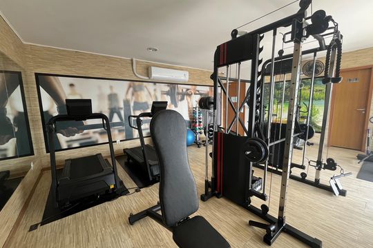 Área comum - Academia de apartamento para alugar com 2 quartos, 82m² em Boqueirão, Santos