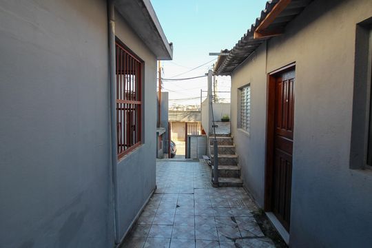 Área externa de casa para alugar com 1 quarto, 29m² em Vila Ema, São Paulo