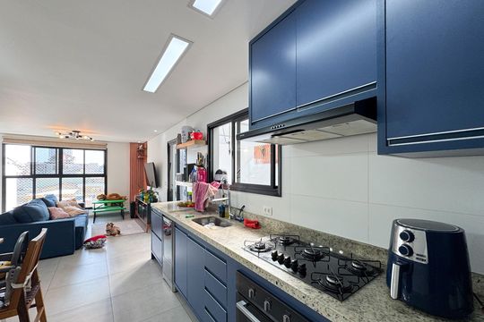 Cozinha  de apartamento à venda com 3 quartos, 127m² em Paulicéia, São Bernardo do Campo