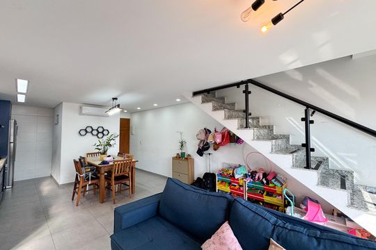 Sala de apartamento à venda com 3 quartos, 127m² em Paulicéia, São Bernardo do Campo