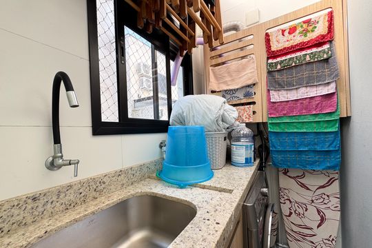Área de Serviço de apartamento à venda com 3 quartos, 127m² em Paulicéia, São Bernardo do Campo