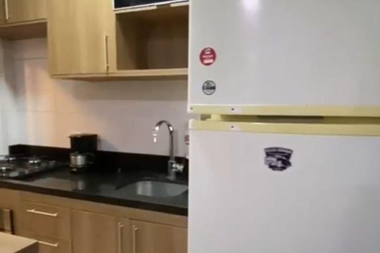 Cozinha de apartamento para alugar com 2 quartos, 47m² em Jardim Marilu, Cotia