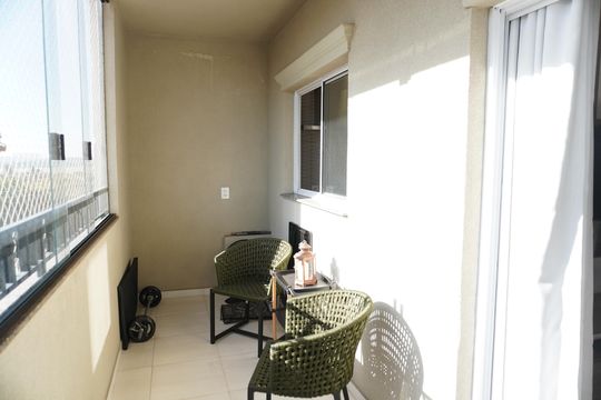 Sacada de apartamento para alugar com 2 quartos, 79m² em Parque Novo Mundo, Americana