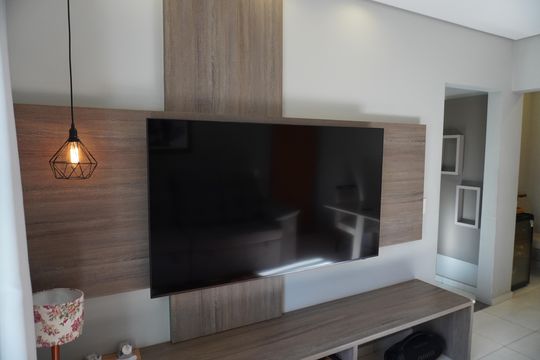 Sala de apartamento para alugar com 2 quartos, 79m² em Parque Novo Mundo, Americana