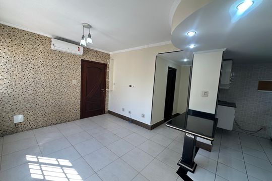 Sala de casa para alugar com 3 quartos, 94m² em Esplanada dos Barreiros, São Vicente