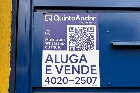Placa de apartamento à venda com 2 quartos, 80m² em Brás, São Paulo