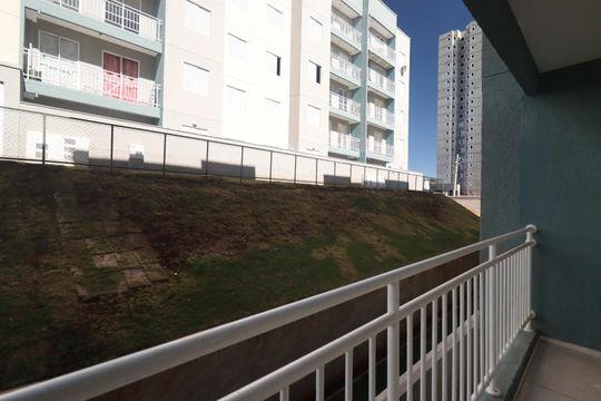 Sacada de apartamento para alugar com 2 quartos, 48m² em Maubisa, Ribeirão Preto