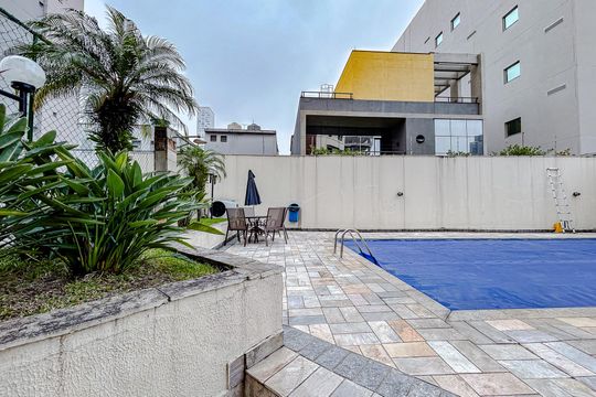 Área comum - Piscina de apartamento para alugar com 3 quartos, 93m² em Vila Azevedo, São Paulo