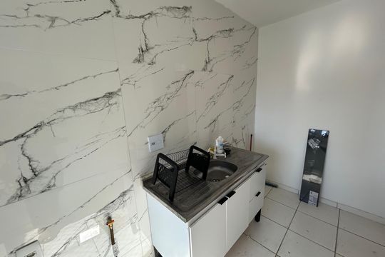Cozinha de apartamento à venda com 2 quartos, 60m² em Cachambi, Rio de Janeiro