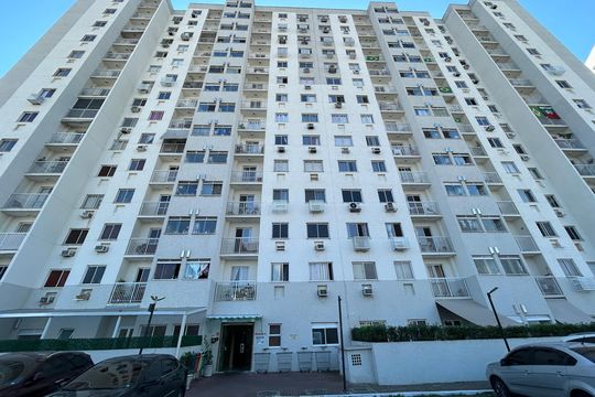 Fachada do bloco de apartamento à venda com 2 quartos, 60m² em Cachambi, Rio de Janeiro