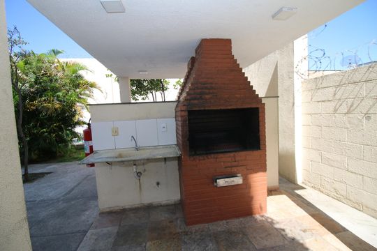Área comum - Churrasqueira de apartamento para alugar com 3 quartos, 53m² em Jardim América, Rio de Janeiro