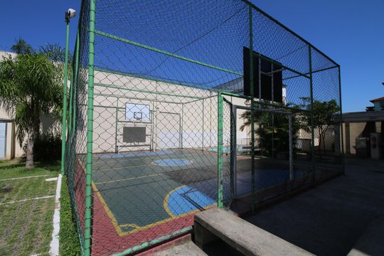 Área comum - quadra poliesportiva de apartamento para alugar com 3 quartos, 53m² em Jardim América, Rio de Janeiro