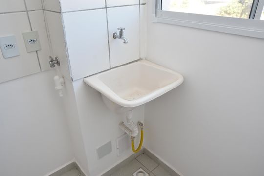 Área de Serviço de apartamento à venda com 2 quartos, 46m² em Vila Joana, Jundiaí