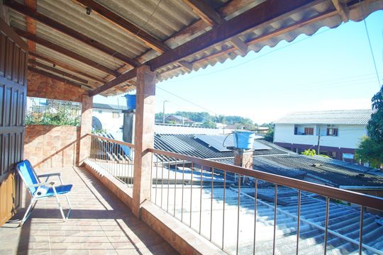 varanda  de apartamento para alugar com 1 quarto, 46m² em Arroio da Manteiga, São Leopoldo