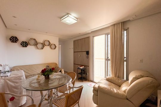 Sala de apartamento à venda com 2 quartos, 45m² em Planalto, São Bernardo do Campo