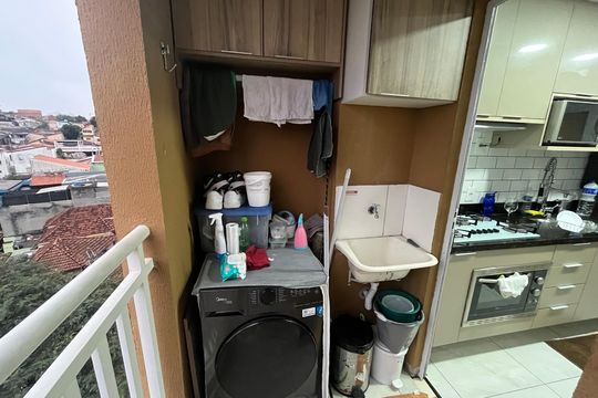 Lavanderia de apartamento para alugar com 2 quartos, 44m² em Jardim Umarizal, São Paulo