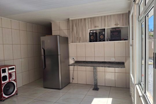 Área comum - Churrasqueira de casa à venda com 4 quartos, 212m² em Portão, Curitiba