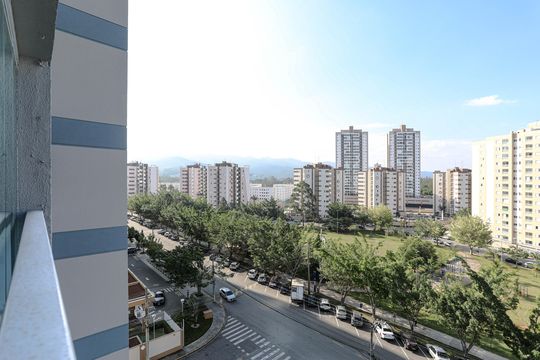 Vista - Sacada de apartamento para alugar com 3 quartos, 86m² em Loteamento Mogilar, Mogi das Cruzes