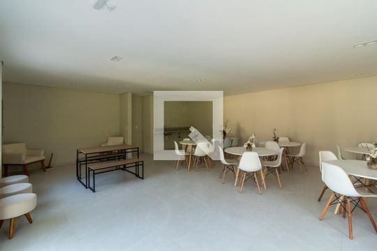 Salão de festas de apartamento à venda com 2 quartos, 42m² em Horto Florestal, São Paulo